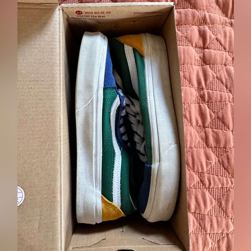 Color block vans